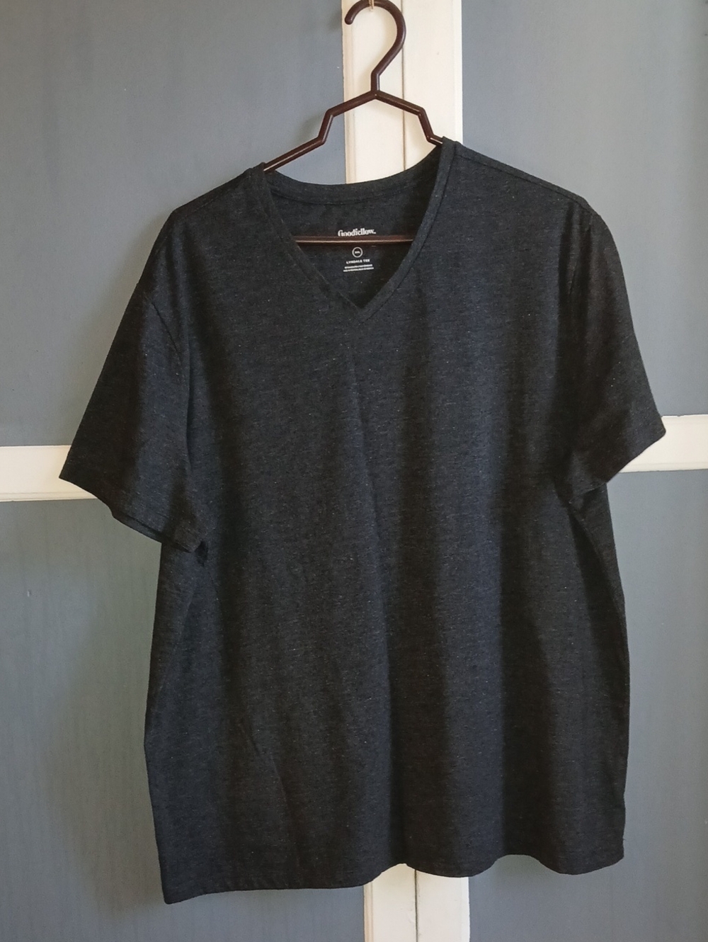 Goodfellow & Co Men's Dark Charcoal V-Neck Tee